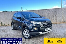 Ford Ecosport 1.5 TDCi Titanium SUV 5dr Diesel Manual 2WD Euro 5 2014 Black