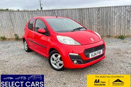 Peugeot 107 1.0 12V Allure Hatchback 5dr Petrol Manual Euro 5 Hatchback 2014 Red