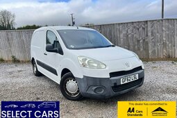 Peugeot Partner 1.6 HDi 625 S Panel Van 4dr Diesel Manual L1 (133 2012 White