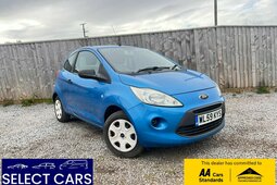 Ford Ka 1.2 Studio Hatchback 3dr Petrol Manual Euro 4 (69 Hatchback 2010 Blue
