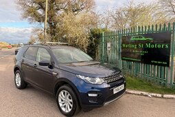 Land Rover Discovery Sport 2.0 TD4 SE Tech SUV 5dr Diesel Auto 4WD Euro 6 (s/ 2017 Blue