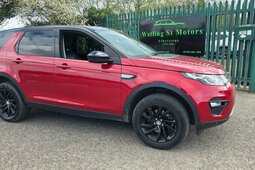 Land Rover Discovery Sport 2.0 TD4 SE Tech SUV 5dr Diesel Auto 4WD Euro 6 (s/ 2017 Red