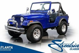Jeep CJ5 SUV 1982 Blue