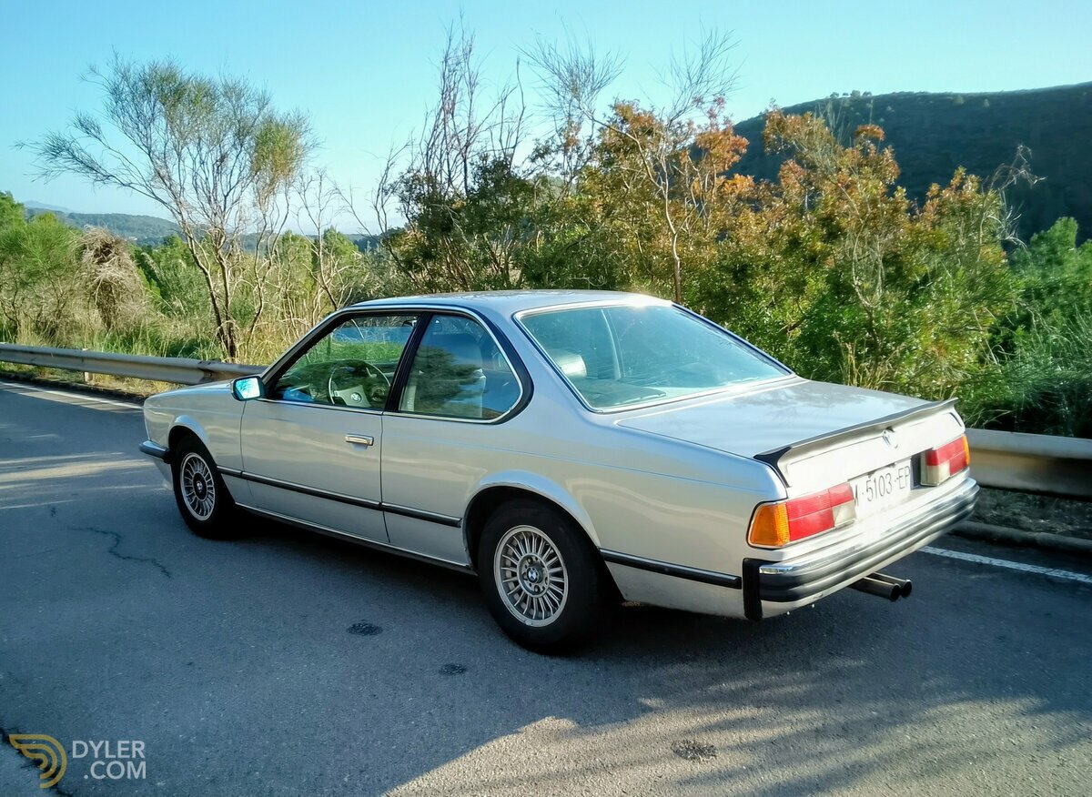 1981 BMW 635CSi Motronic- getrag, foto 3