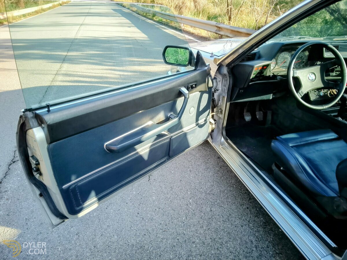 1981 BMW 635CSi Motronic- getrag, foto 5
