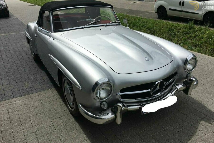 Mercedes-Benz 190 SL Cabriolet / Roadster 1959 Silver