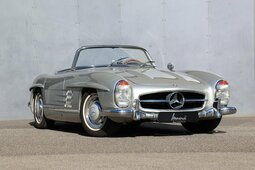 Mercedes-Benz 300 SL Roadster Cabriolet / Roadster 1959 Silberfarben
