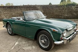 Triumph TR4 TR4A IRS Descapotable / Roadster 1966 Verde