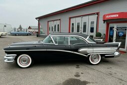Buick Century 4 Door Hardtop. Aut. PS. PB. Sedan / Saloon 1958 Black