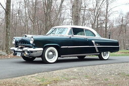 Lincoln Capri 2 door hardtop Coupe 1953 Green