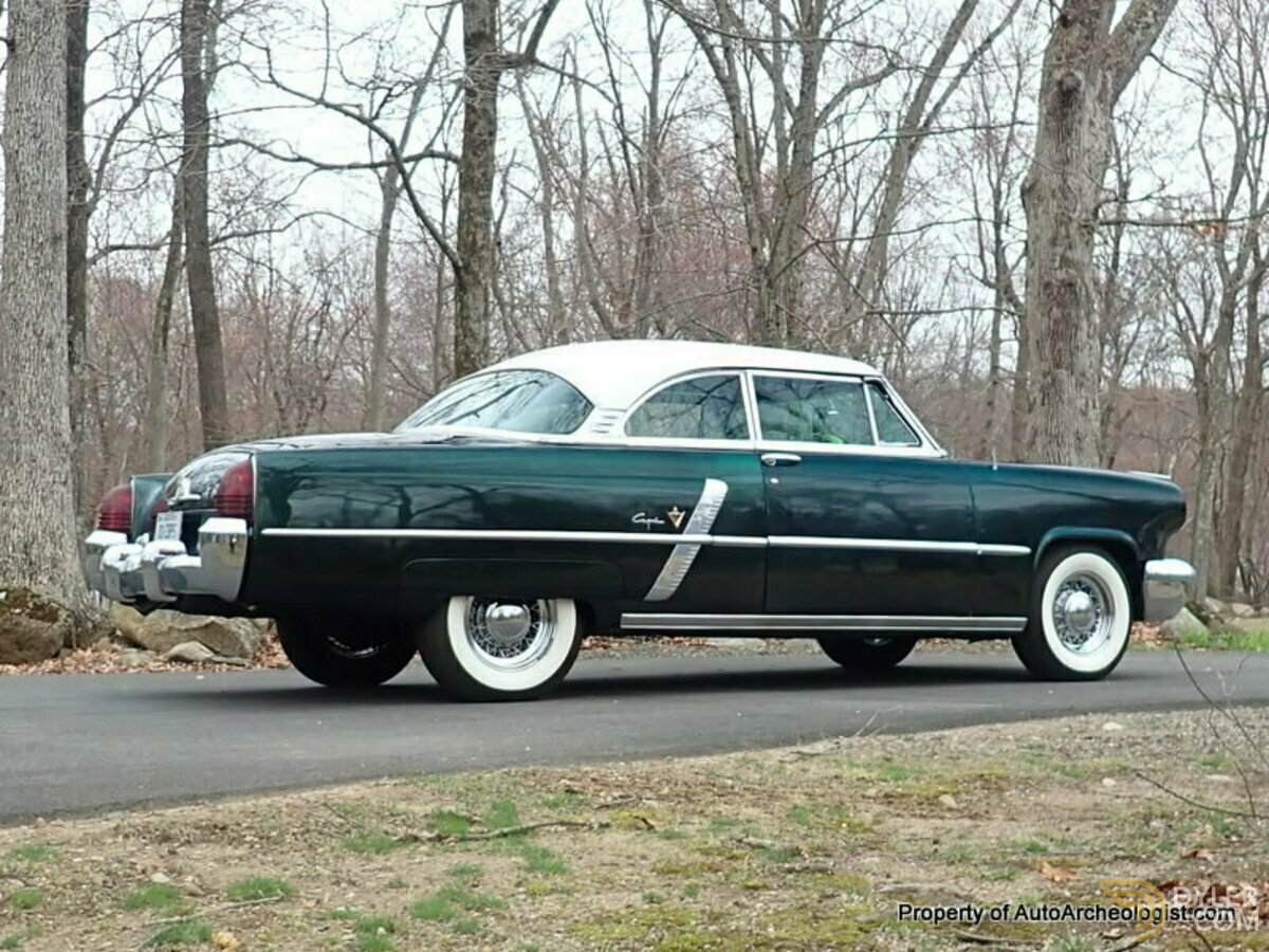 1953 Lincoln Capri 2 door hardtop, foto 3