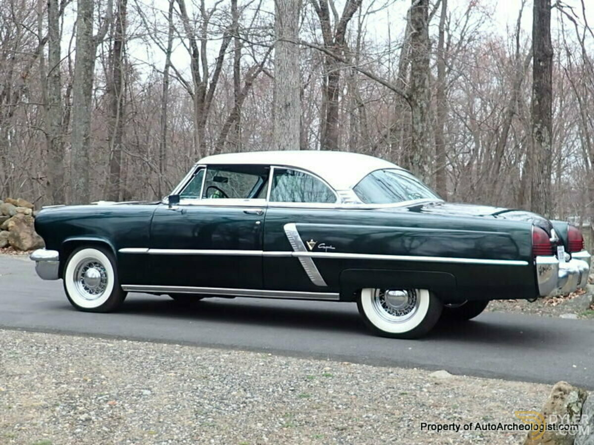 1953 Lincoln Capri 2 door hardtop, foto 4
