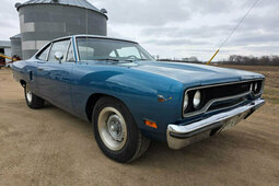 Plymouth Road Runner Coupe Coupe 1970 Azul