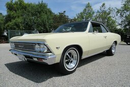 Chevrolet Malibu Sport Coupe Coupe 1966 Yellow
