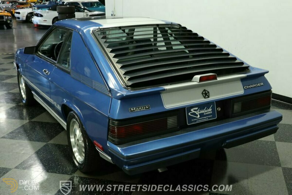 1986 Dodge Charger Shelby Turbo, foto 7