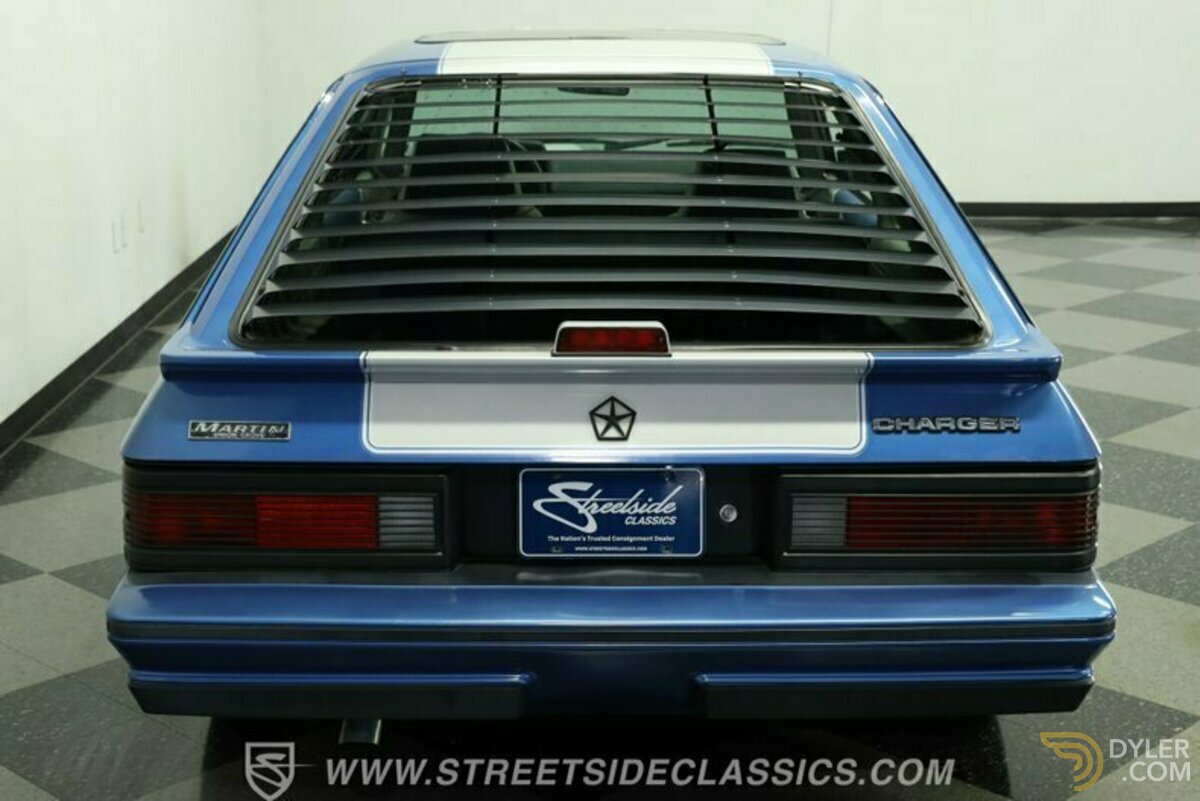 1986 Dodge Charger Shelby Turbo, foto 8