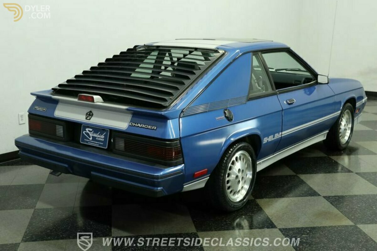 1986 Dodge Charger Shelby Turbo, foto 10