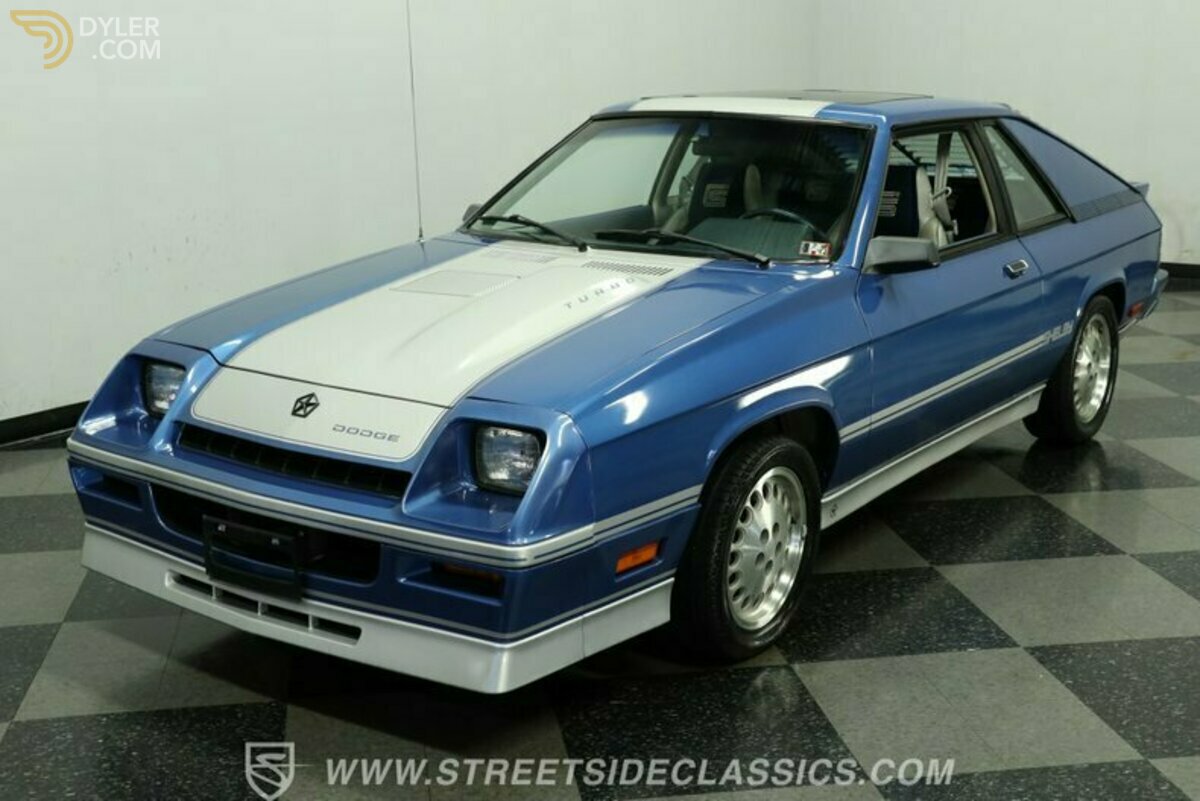 1986 Dodge Charger Shelby Turbo, foto 1