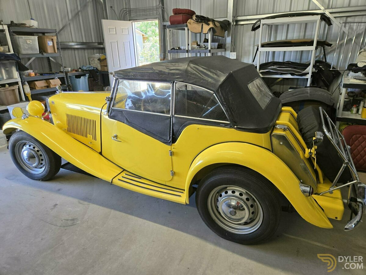 1953 MG TD convertible, foto 1