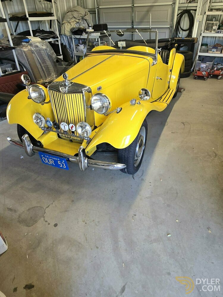 1953 MG TD convertible, foto 3