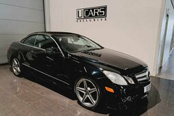 Mercedes-Benz E 500 E 550 AMG Sport Exterior Descapotable / Roadster 2010 Negro