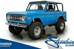 Ford Bronco SUV 1970 Blue