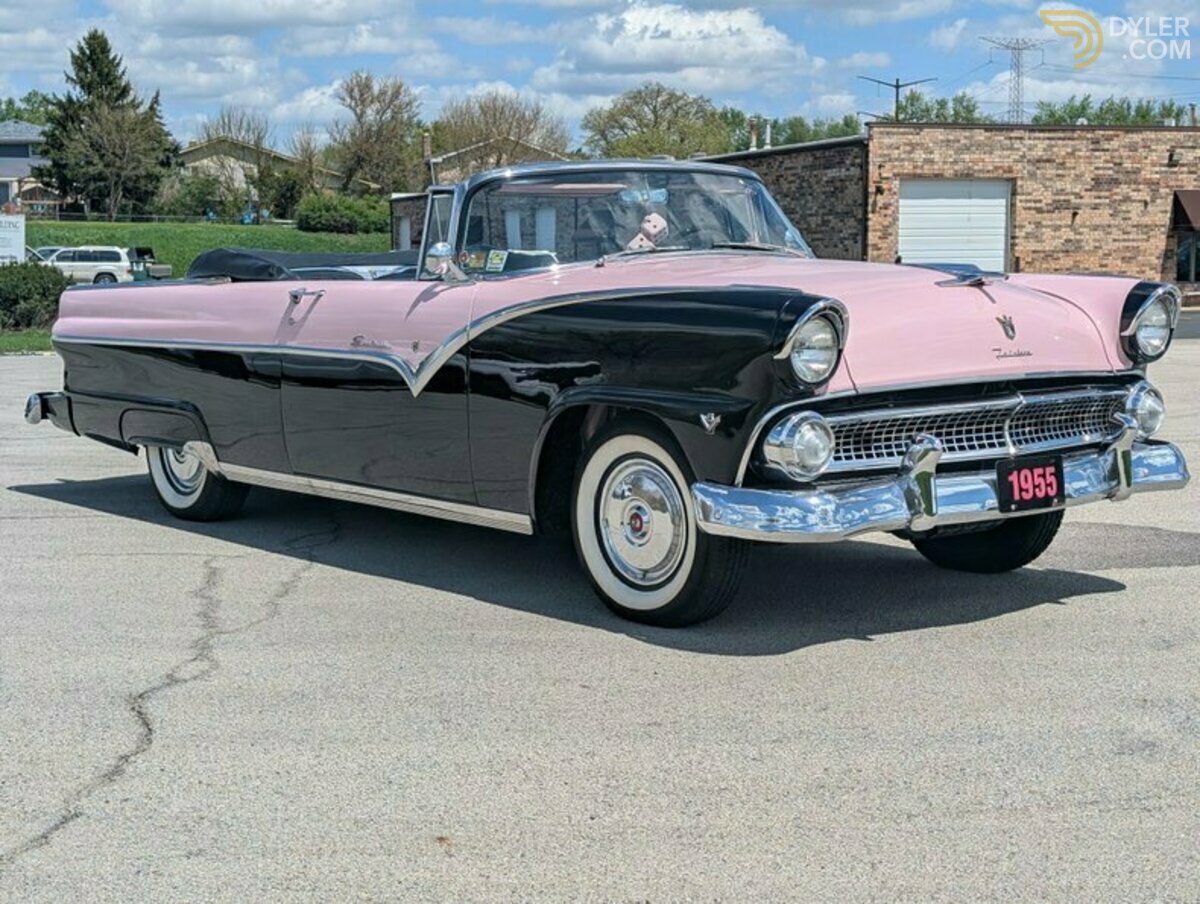 1955 Ford Sunliner Convertible, foto 1