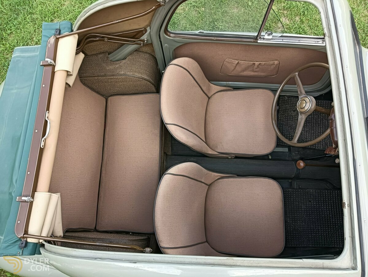 1953 Fiat 500C, foto 3