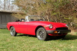 MG MGB Roadster Descapotable / Roadster 1977 Rojo