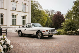 Triumph Stag MKII Overdrive Cabriolet / Roadster 1975 Bianco