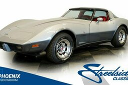 Chevrolet Corvette 25th Anniversary Coupe 1978 Silberfarben
