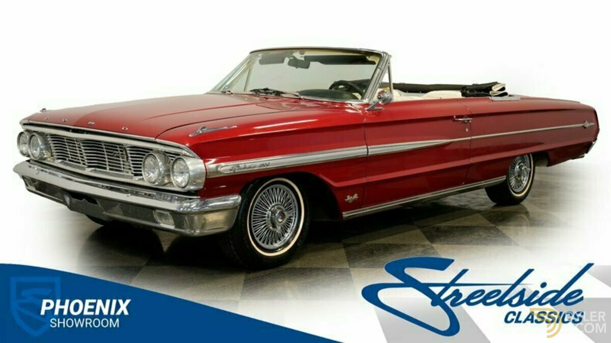 Classic 1964 Ford Galaxie 500XL Convertible For Sale. Price 49 995