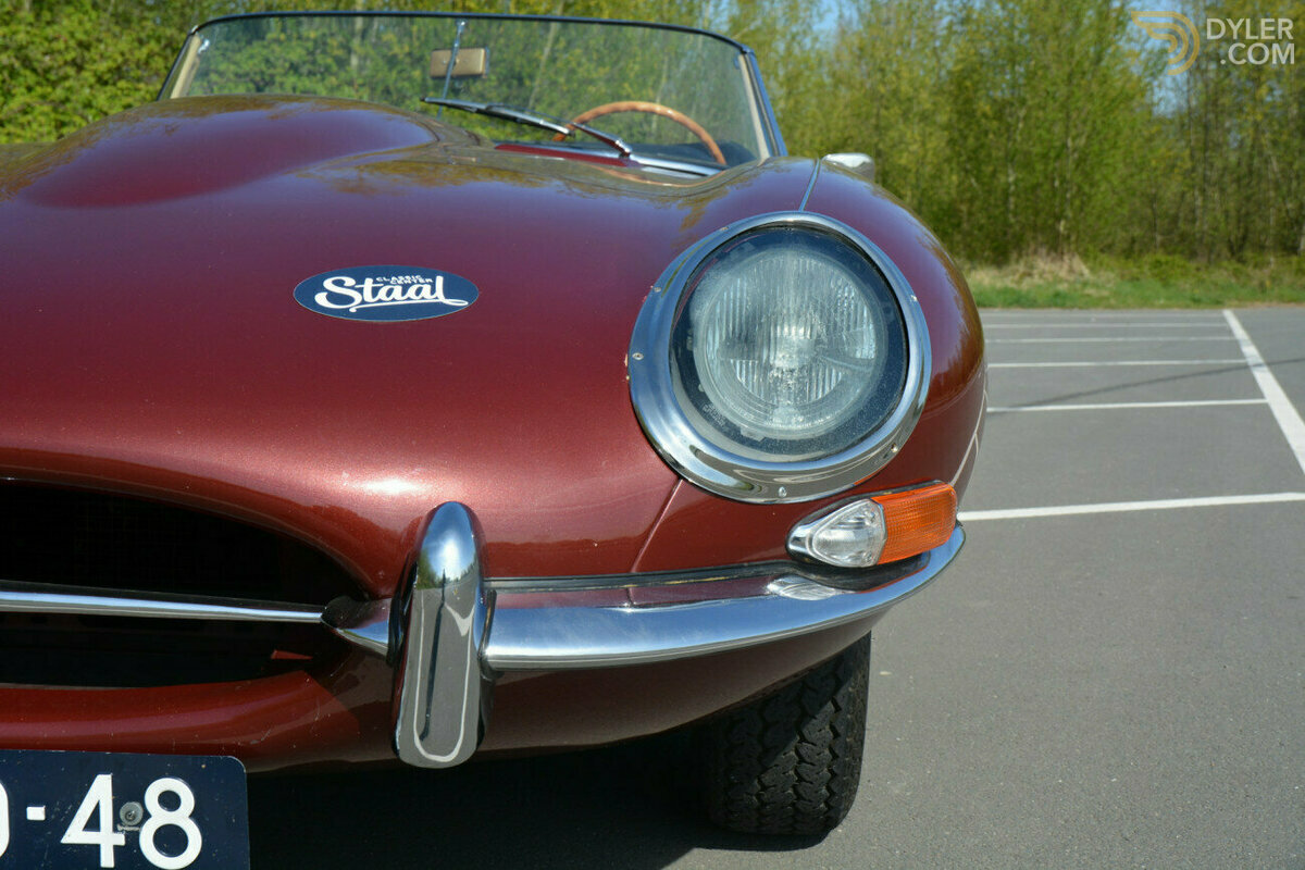 1962 Jaguar E-Type Series 1 OTS Matching Cabriolet, foto 7