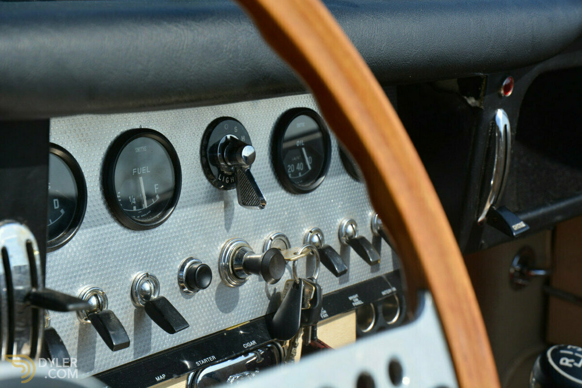 1962 Jaguar E-Type Series 1 OTS Matching Cabriolet, foto 10