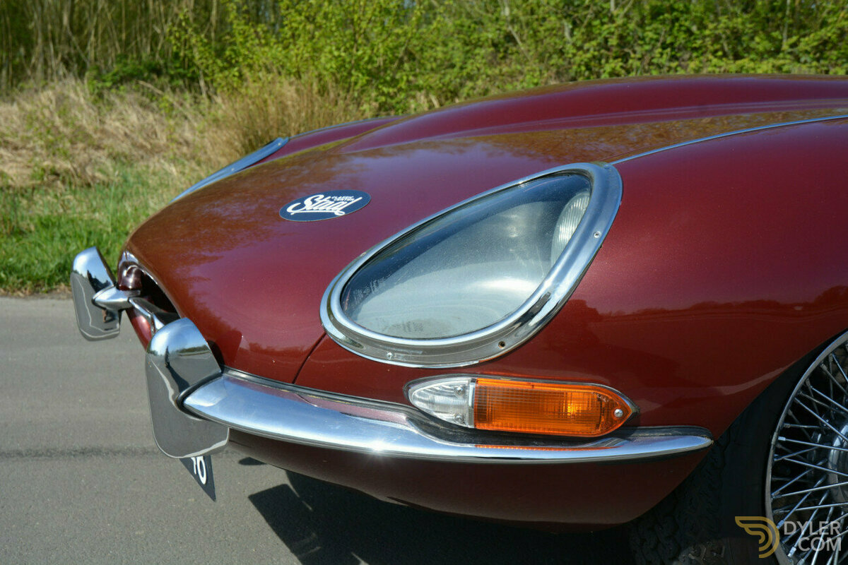 1962 Jaguar E-Type Series 1 OTS Matching Cabriolet, foto 11