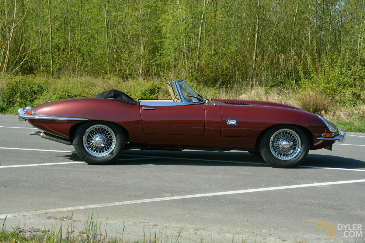 1962 Jaguar E-Type Series 1 OTS Matching Cabriolet, foto 6