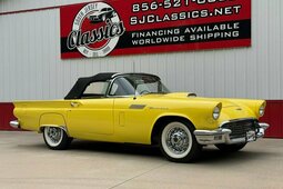 Ford Thunderbird Cabriolet / Roadster 1957 Gelb