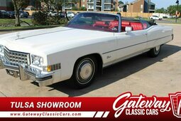 Cadillac Eldorado Descapotable / Roadster 1973 Blanco