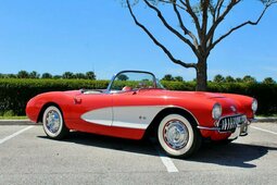 Chevrolet Corvette Cabriolet / Roadster 1956 Red