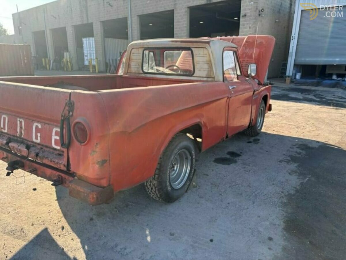 1963 Dodge D100 Pickup, foto 3