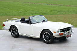 Triumph TR6 Overdrive Cabriolet / Roadster 1970 White
