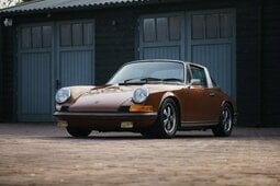 Porsche 911 2.4 T Oiklappe Targa Sepia brown Cabriolet / Roadster 1972 Braun