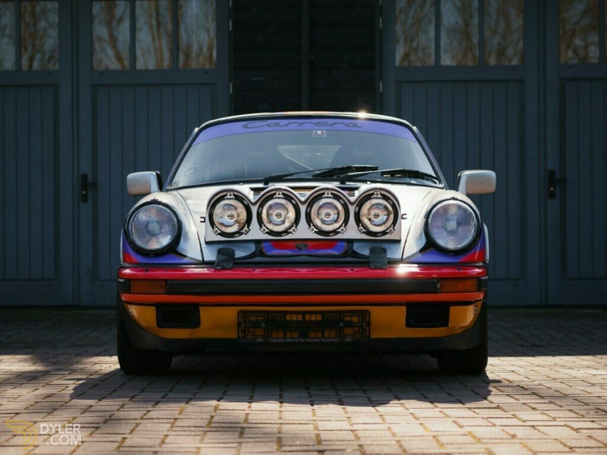 1985 Porsche 911 3.2 Carrera coupe Rally - wintertrail geschikt!, foto 4