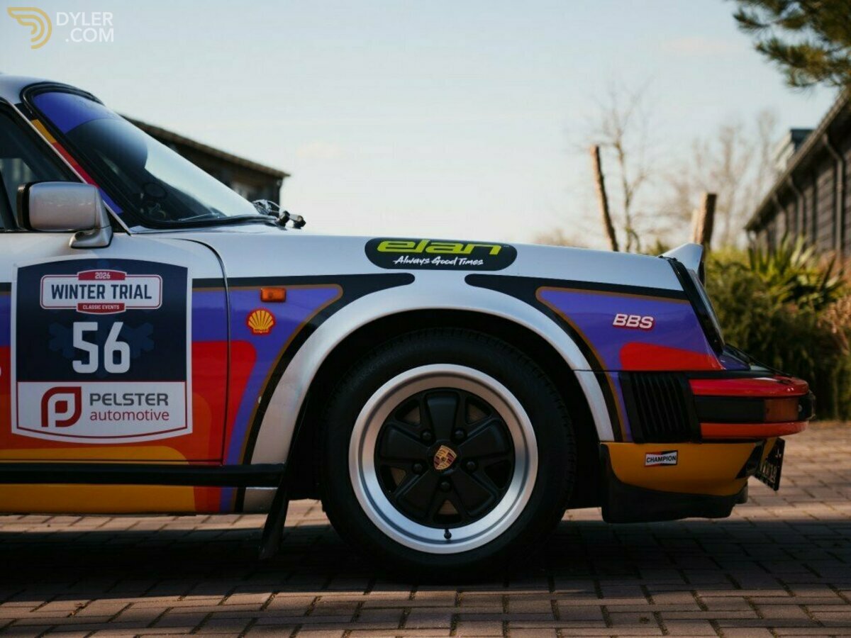 1985 Porsche 911 3.2 Carrera coupe Rally - wintertrail geschikt!, foto 11