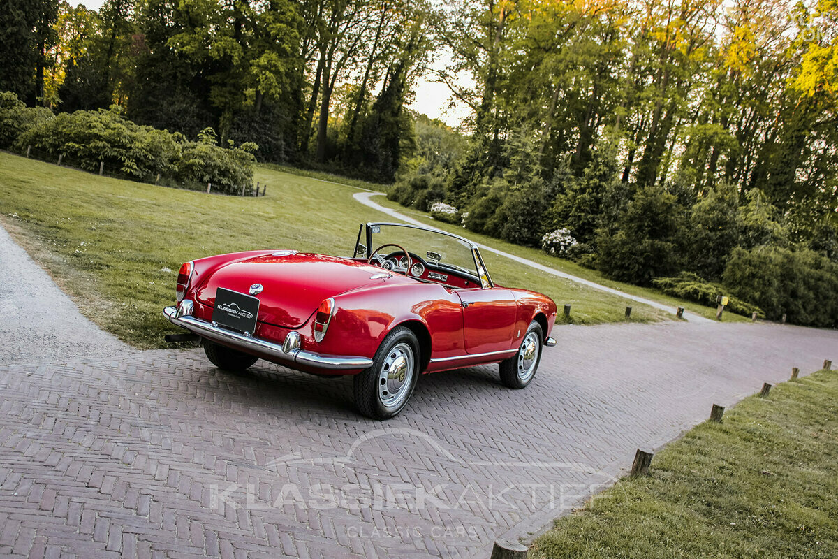 1962 Alfa Romeo Giulietta Spider, foto 5