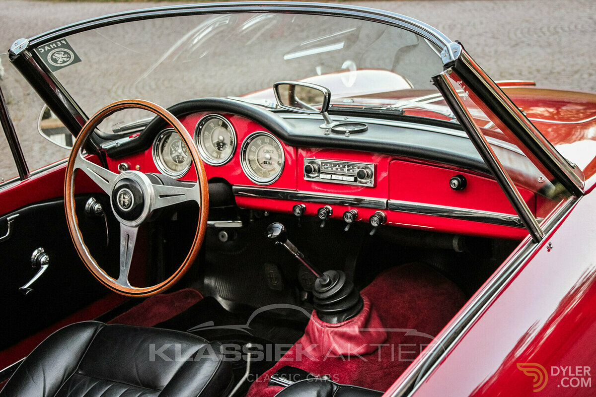 1962 Alfa Romeo Giulietta Spider, foto 4