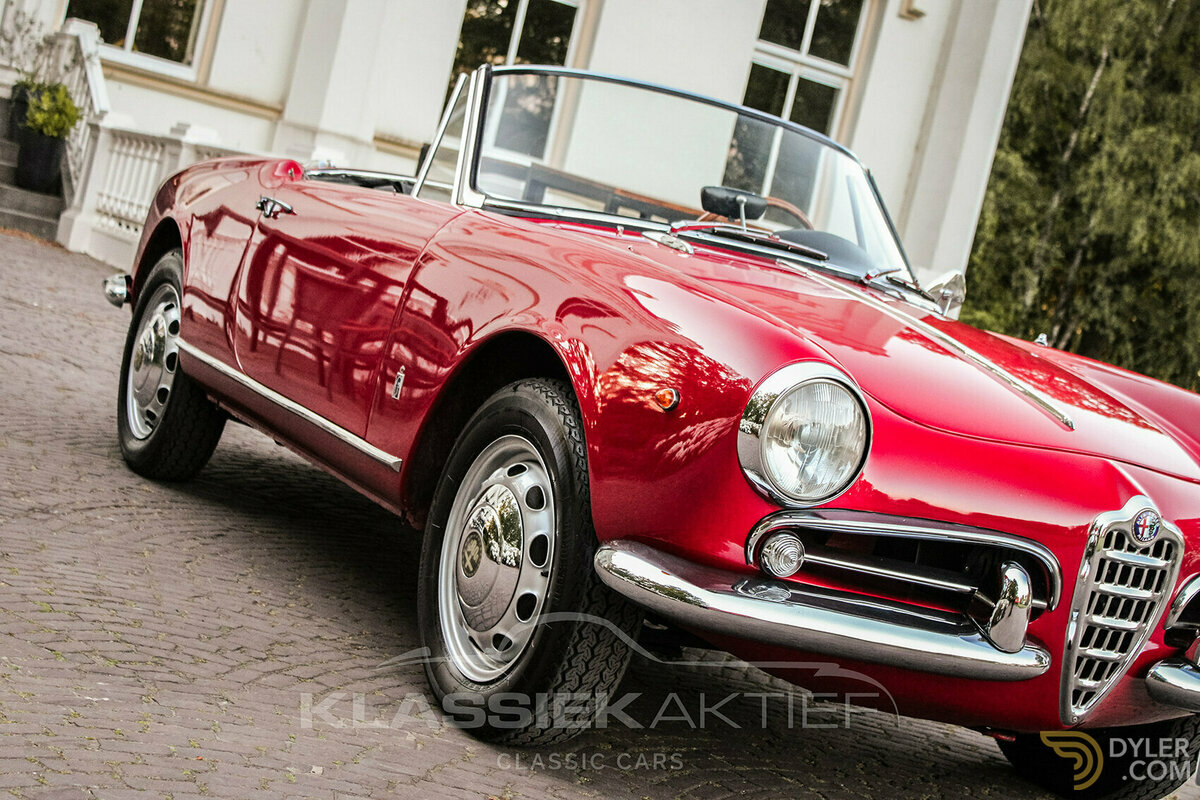 1962 Alfa Romeo Giulietta Spider, foto 10