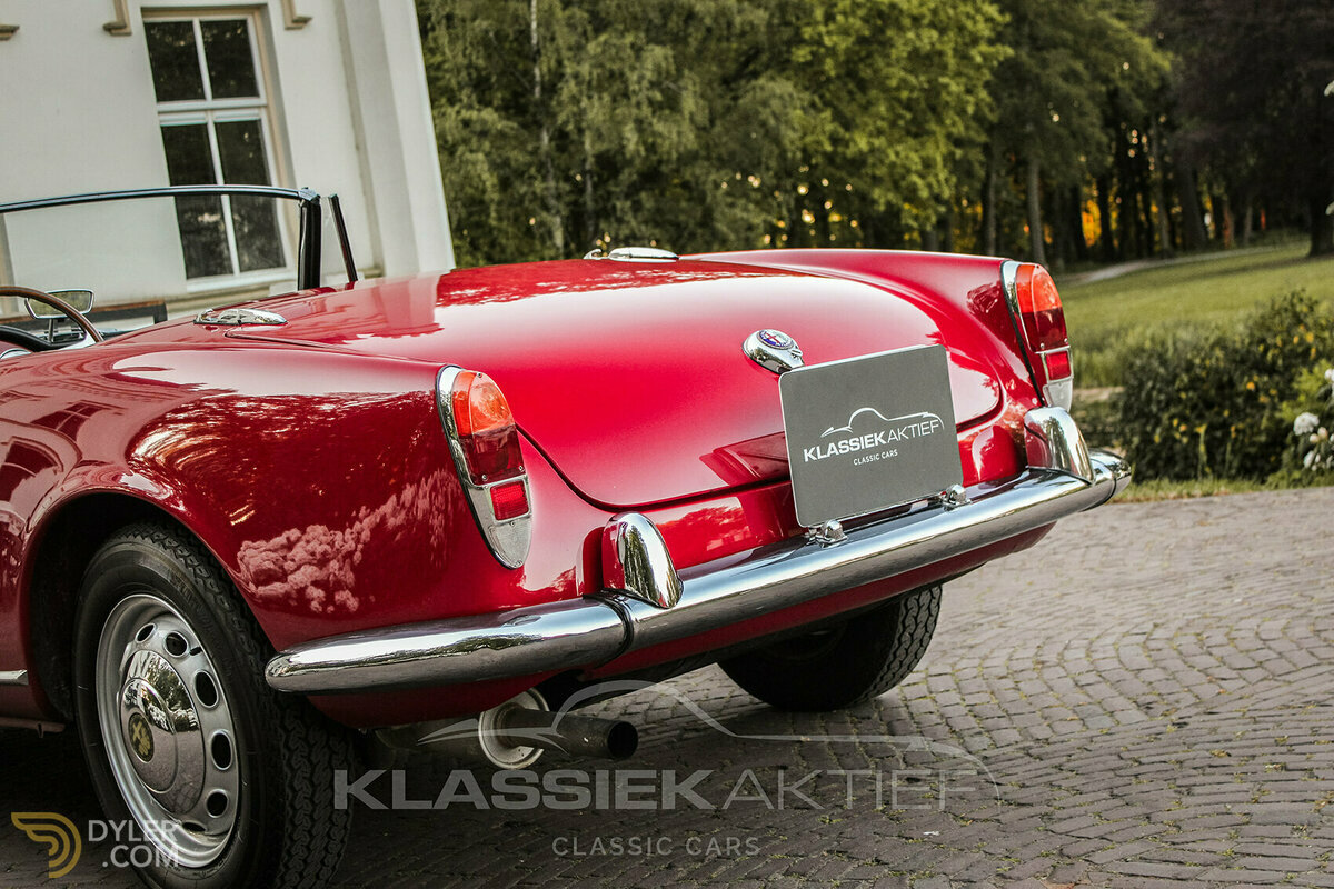 1962 Alfa Romeo Giulietta Spider, foto 7