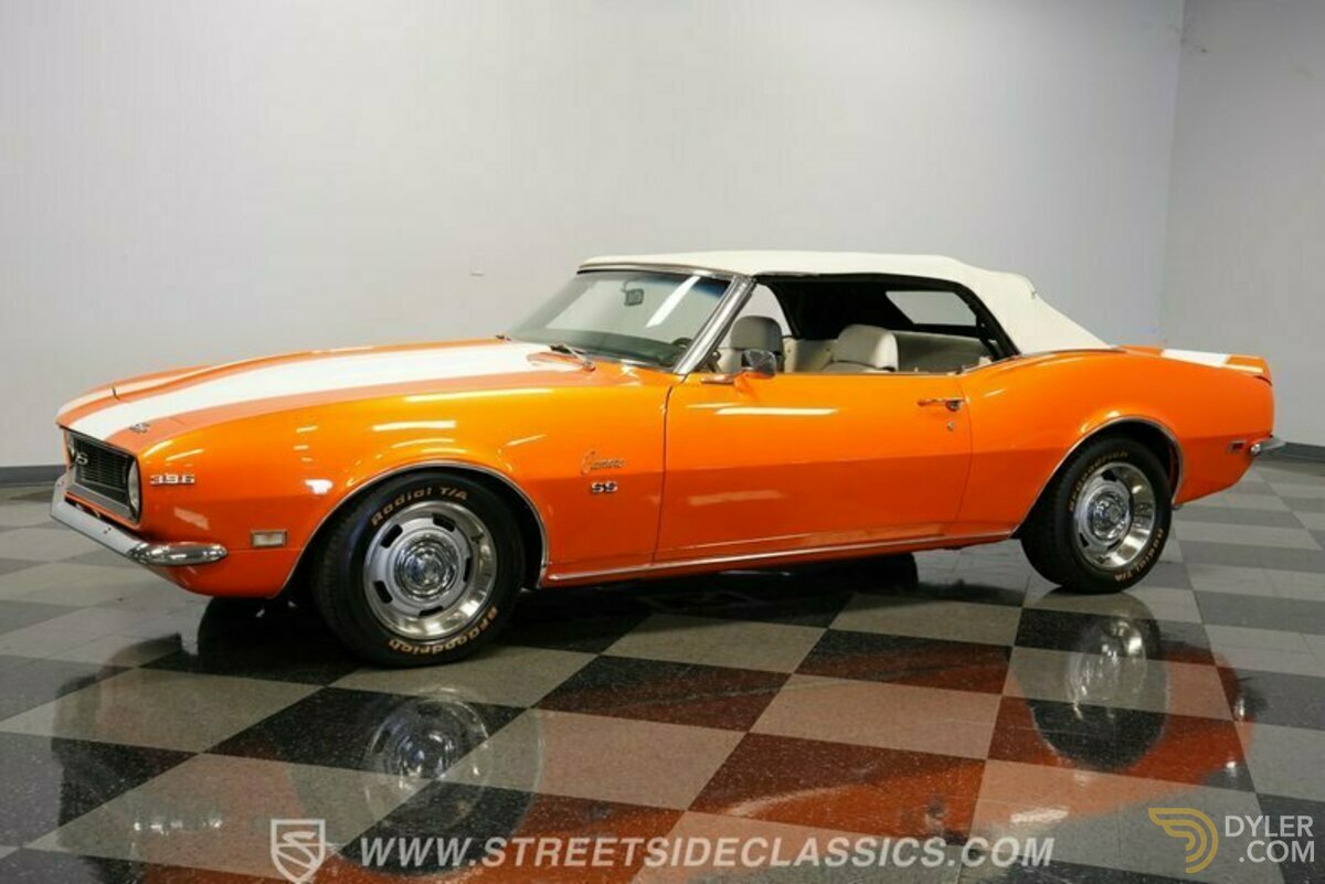1968 Chevrolet Camaro SS 454 Tribute Convertible, foto 7
