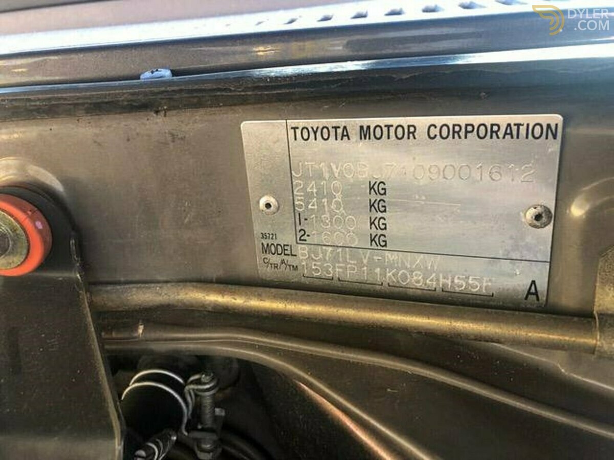 1988 Toyota Land Cruiser BJ 71 3.5TD, foto 9